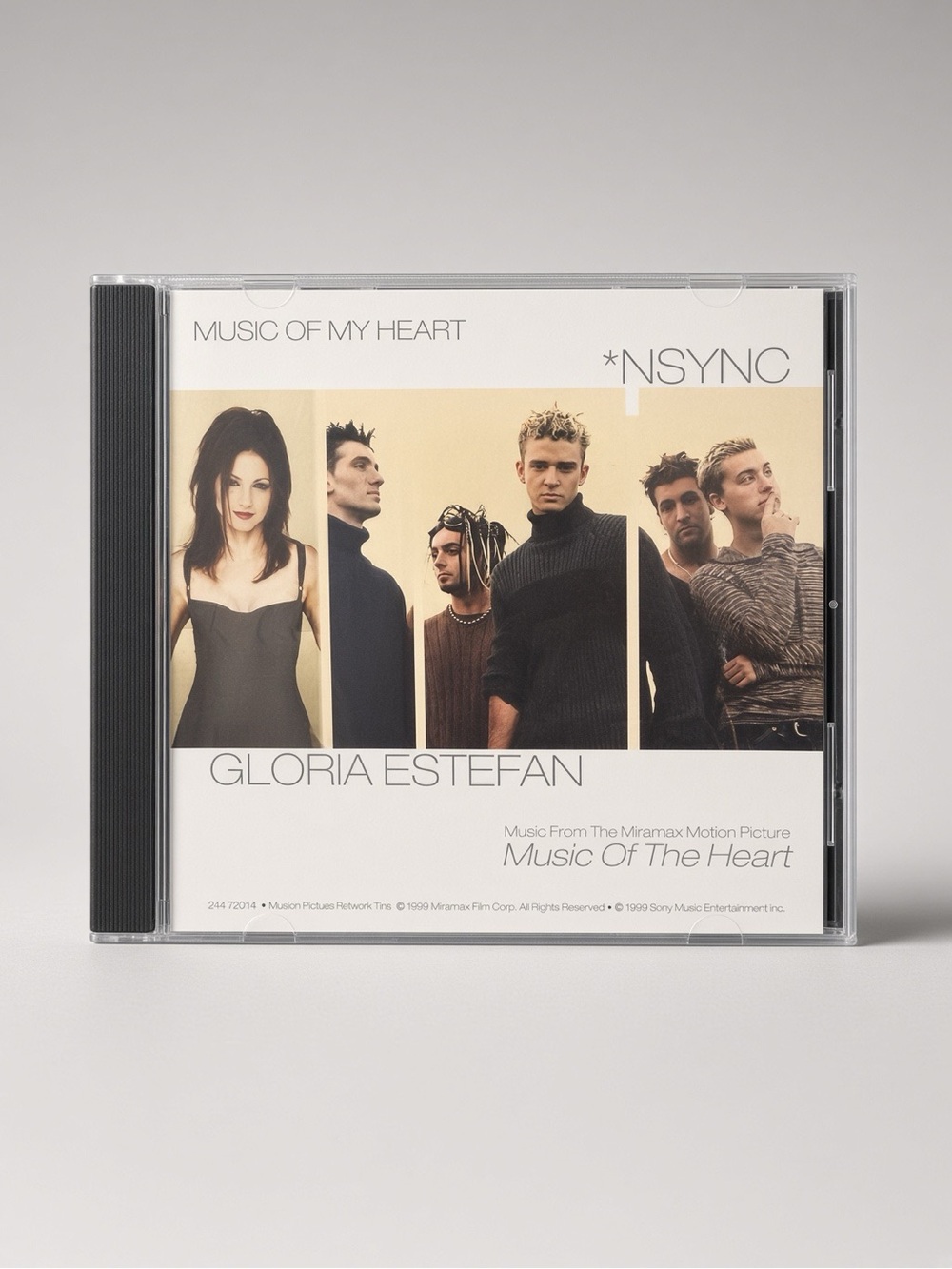 NSYNC & Gloria Estefan Music of My Heart 1999 CD Single Soundtrack